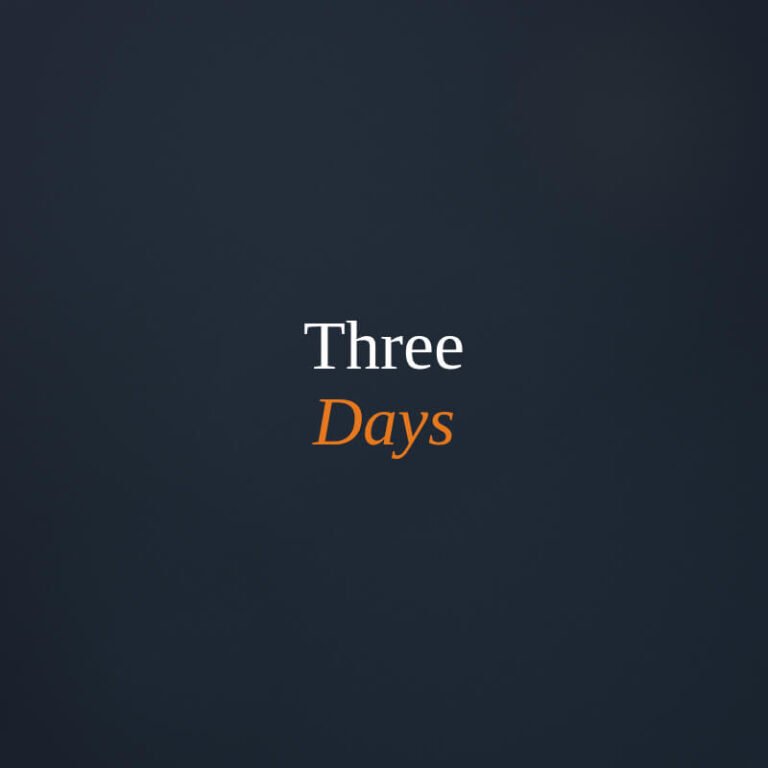 Three days online course