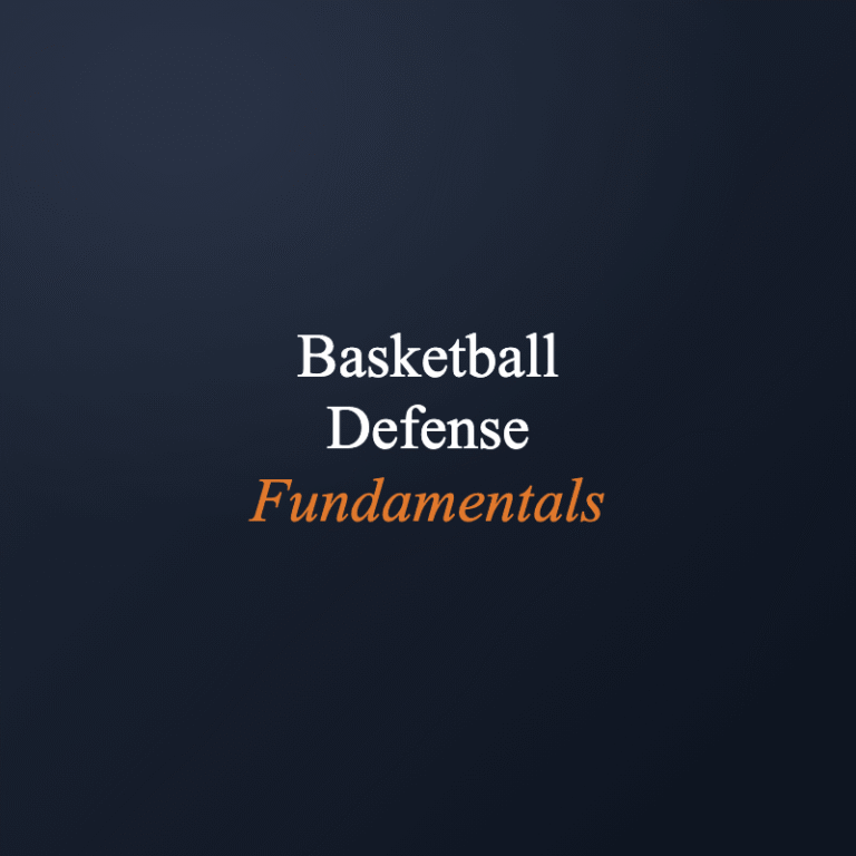 Basketball defense fundamentals